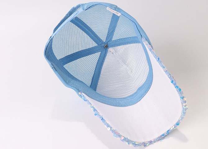 Ladys Sequin Baseball Caps