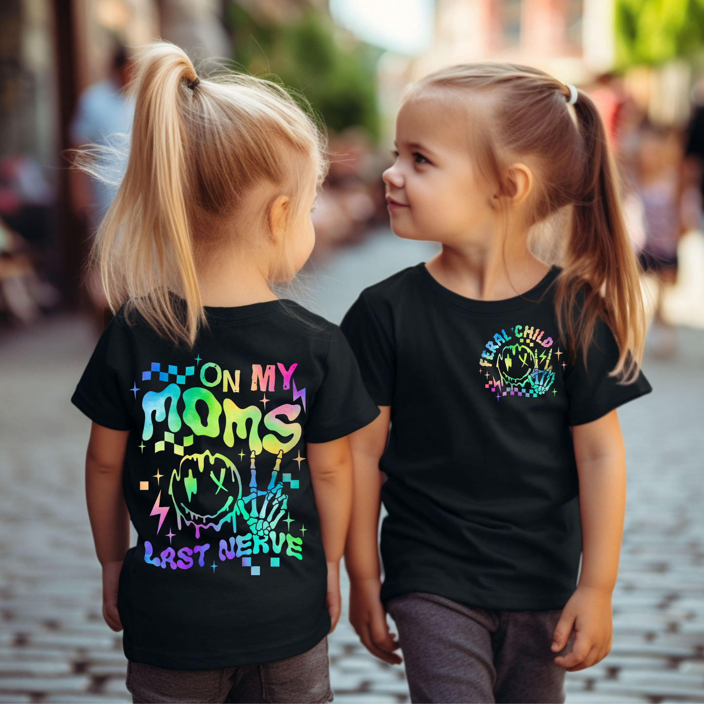 On my moms last nerve