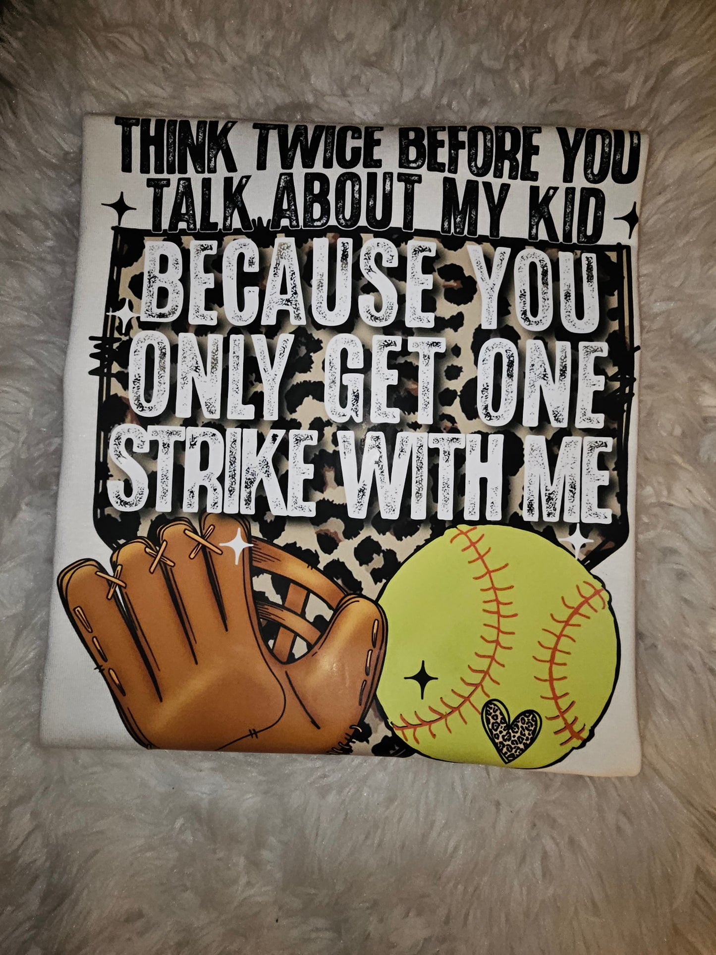 Think twice before you talk about my kid