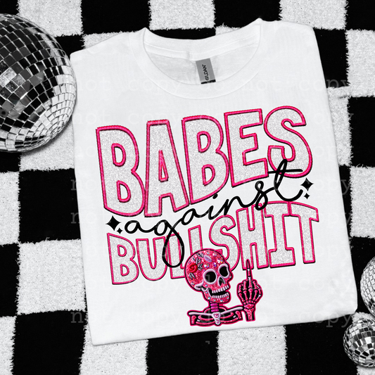 Babes against bullshit (Pink)