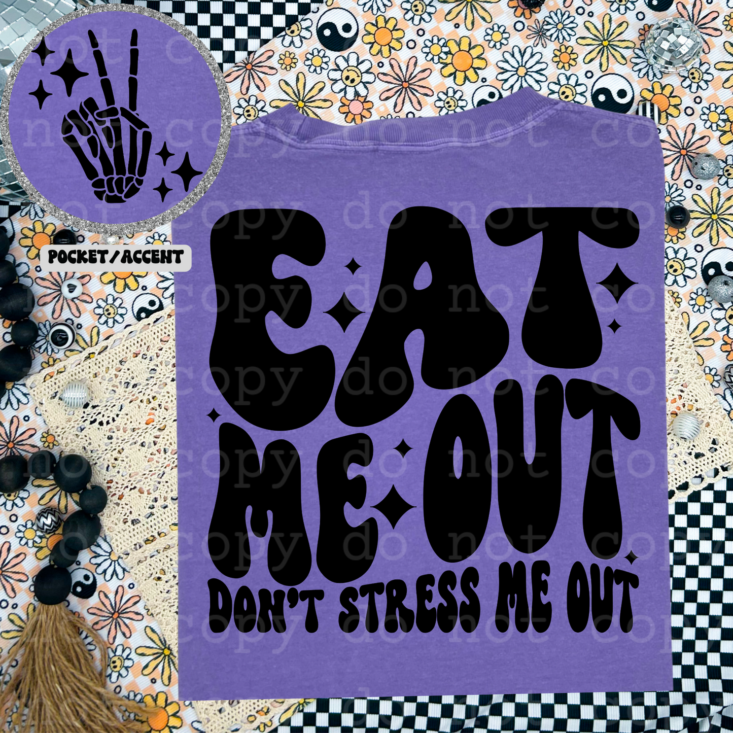 Eat me out don't stress me out