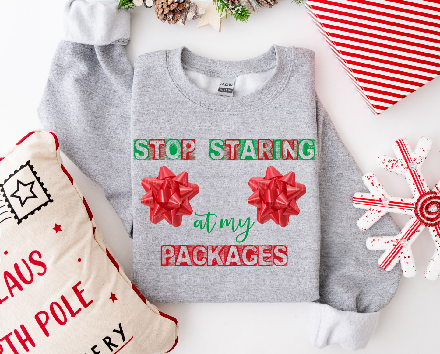 Stop starring at my packages