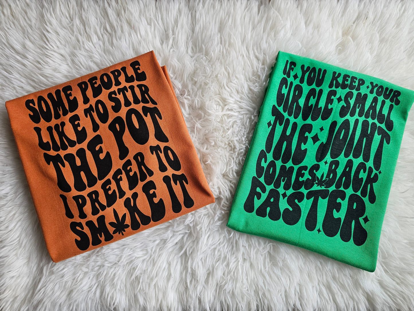 If you keep your circle small the joint comes back faster