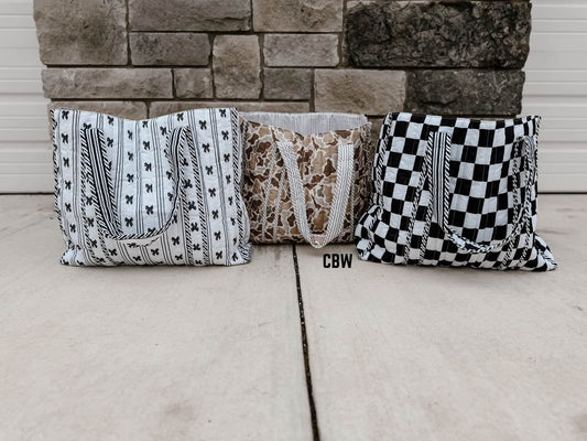 SUTTON LUXE TOTE🖤