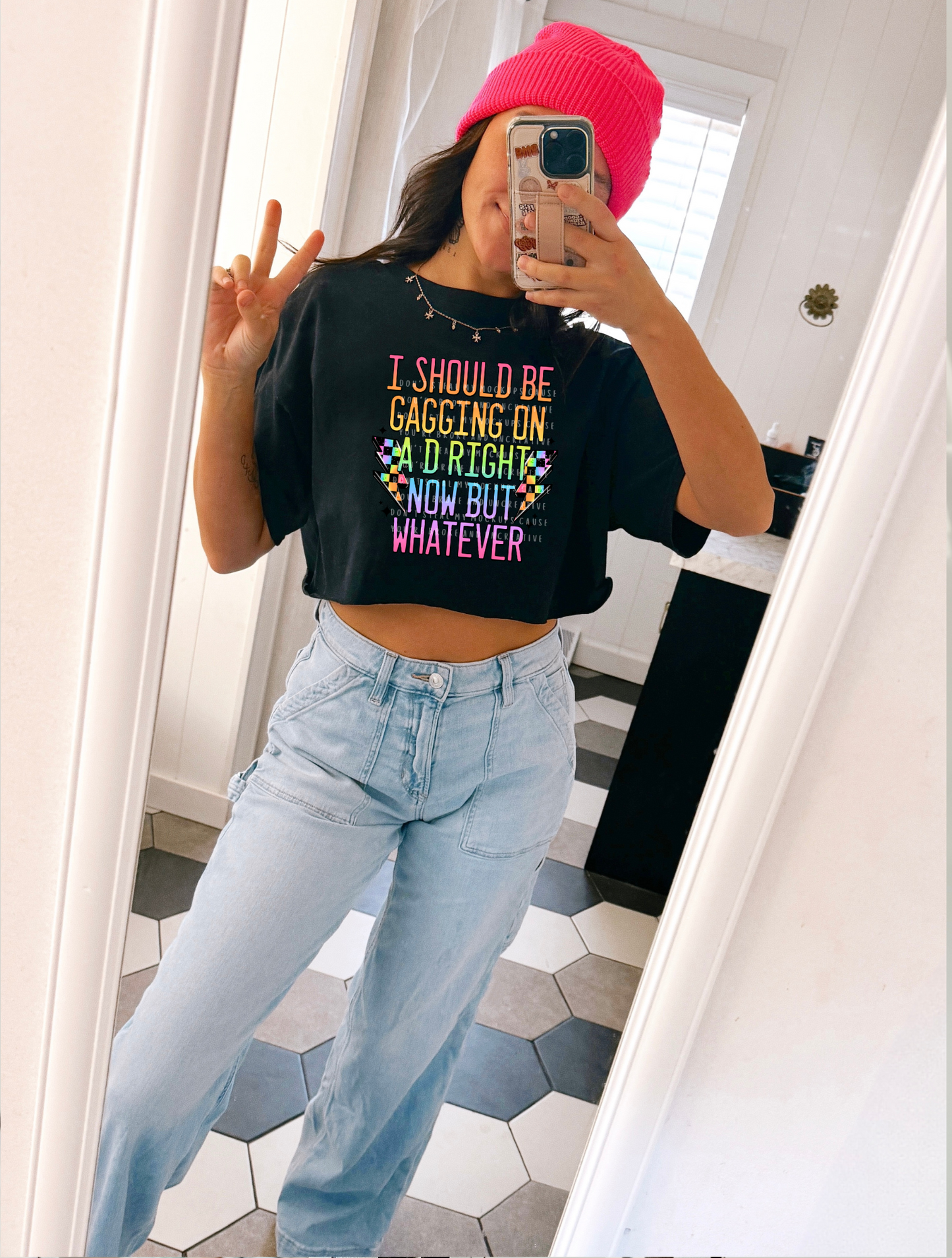 I should be gagging on a D