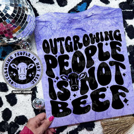 Outgrowing people is not beef