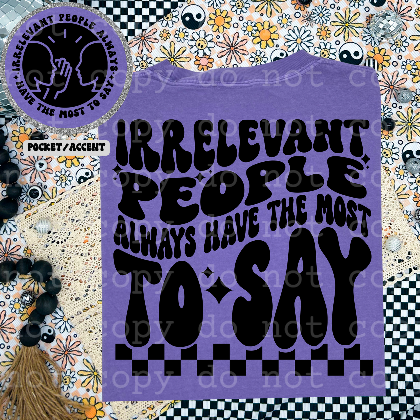 Irrelevant people have the most to say