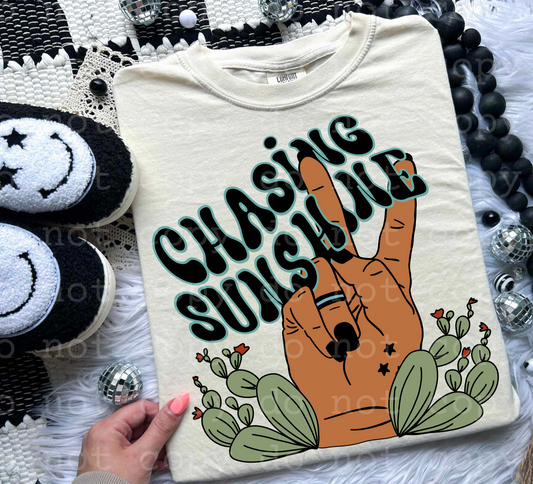 Chasing sunshine