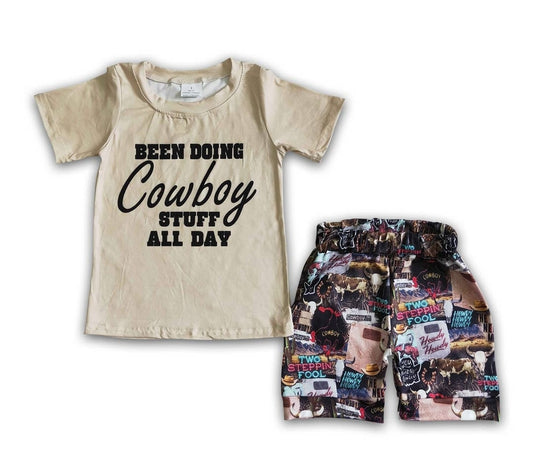 Been doing cowboy all day