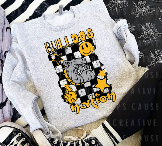 Bulldog Nation (Black & Gold)