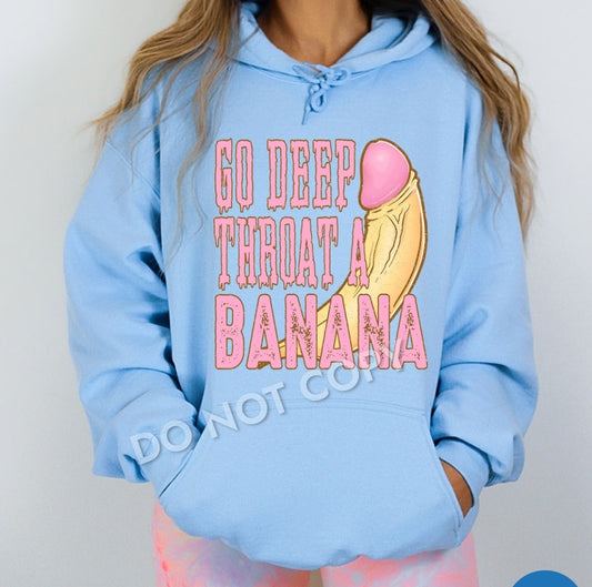 Go Deep Throat A Banana