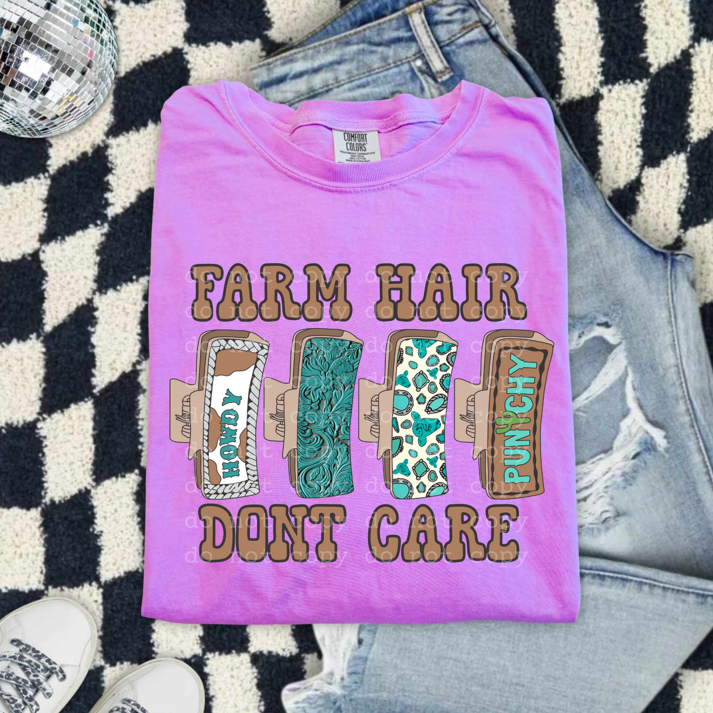 Farm Hair Don't Care