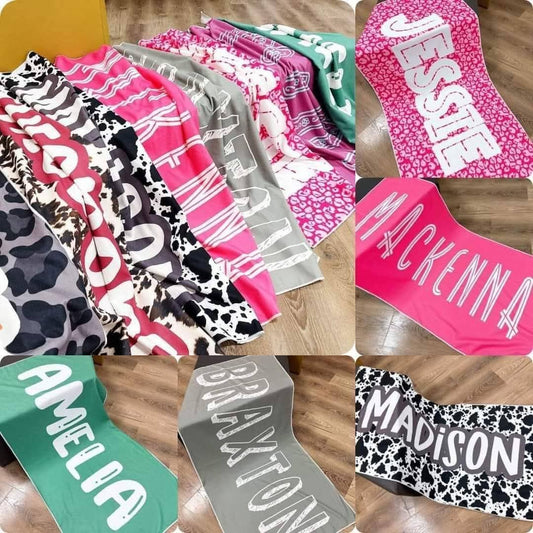 Custom Beach Towels