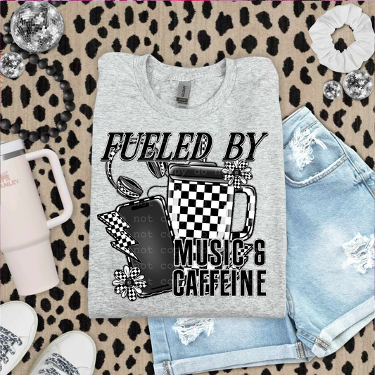 Fueled by caffeine & music